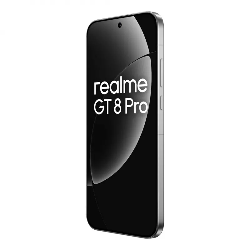 Viedtālrunis REALME GT 8 Pro 5G — 6.79 collu AMOLED 3136×1440, Snapdragon 8 Elite, 16 GB RAM, 512 GB, 50/200/50 MP, 7000 mAh, Balts