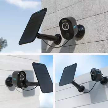 Reolink Argus B330 bezvadu novērošanas kamera, melna, 5MP (2880x1616), ar bateriju, IP65 aizsardzība, krāsainā nakts redzamība, viedā noteikšana