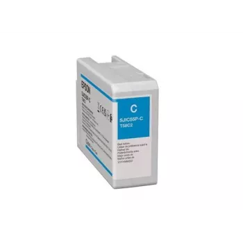 Epson SJIC55(C) oriģinālā ciāna tintes kasetne 1 gab.