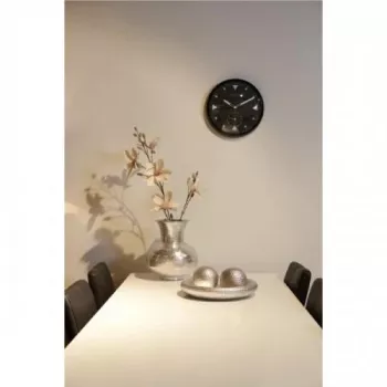 NeXtime klok 3049 Serious Black, Ø32 cm, sienas pulkstenis, melns