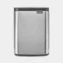 Atkritumu spainis BRABANTIA BO 7 L Matēts Tērauds Pretpirkstu Nospiedumiem