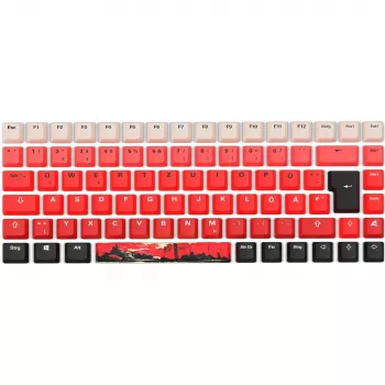 Mehāniskā spēļu tastatūra Sharkoon SKILLER SGK50 S3 Sarkanā Melnā ar RGB apgaismojumu