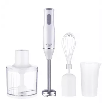 Adler AD 4620 rokas blenderis 0,75 L 800 W Balts