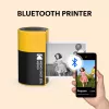 Kodak Memo Shot Era MS100 momentfoto kamera un etiķešu printeris, dzeltena