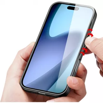 Aizsargmaciņa telefona Nevox StyleShell NYLO iPhone 17, 6.3 collu, melna