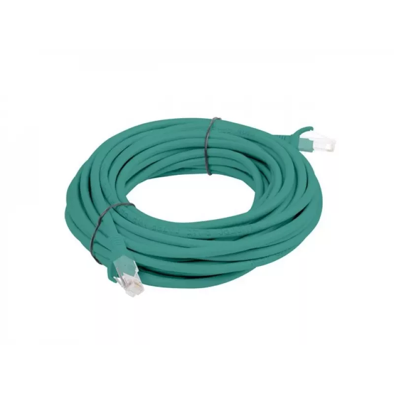 Lanberg Patchcord RJ45, cat. 5e, UTP, 5m, zaļš