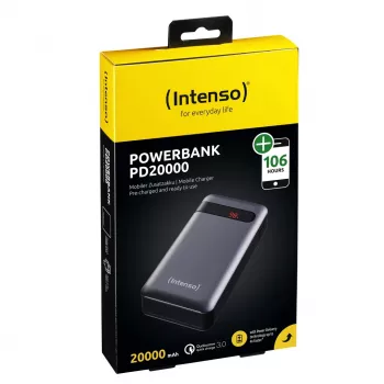 Portatīvais akumulators Intenso PD20000 20000 mAh