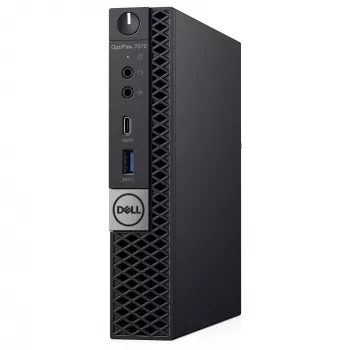 Mini dators tecXL OptiPlex 7070 MP (atjaunots) — Intel Core i3-9100T, 16 GB DDR4, 256 GB SSD, Windows 10 Pro, MFF