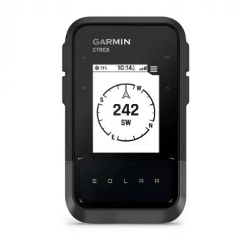 Garmin eTrex Solar – GPS navigators āra aktivitātēm ar saules bateriju