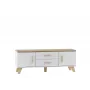 Cama RTV stand LOTTA 140cm Balts + sonoma oak