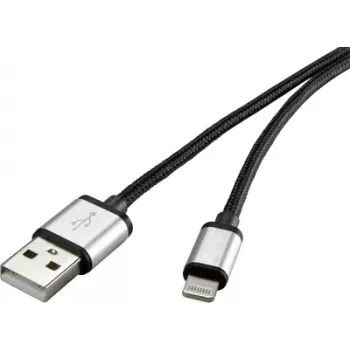 Renkforce Lightning kabelis 1323109 0,5 m iPod iPad iPhone