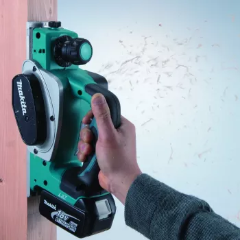 Makita DKP180Z akumulatora ēveles mašīna Melna, Zila 14000 RPM