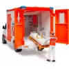 Bruder 1/16 Mercedes-Benz Sprinter Ātrās palīdzības automašīna ar šoferi