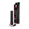 ACAR F5 POWER Melns 5 AC kontaktligzdas 230 V 10 m