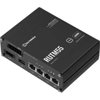 Teltonika RUTM55 5G industriālais maršrutētājs ar Wi-Fi 6