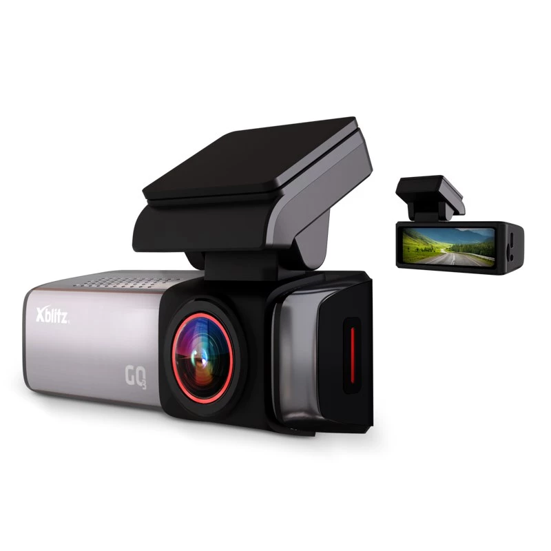 Auto reģistrators Xblitz GO3 Full HD 2K (2560x1440) 140° IMX335, 60 fps, GPS, 2 collu displejs, stāvēšanas režīms, MicroSD līdz 128 GB