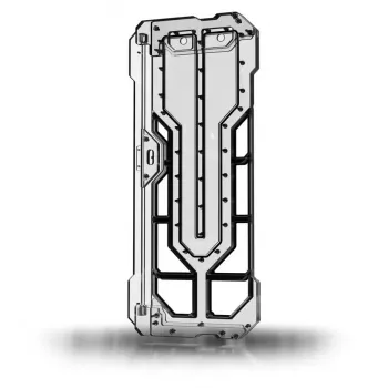 Singularity Spectre 4 Aevum Elite Akrila datora korpuss – caurspīdīgs/akcentēts melns