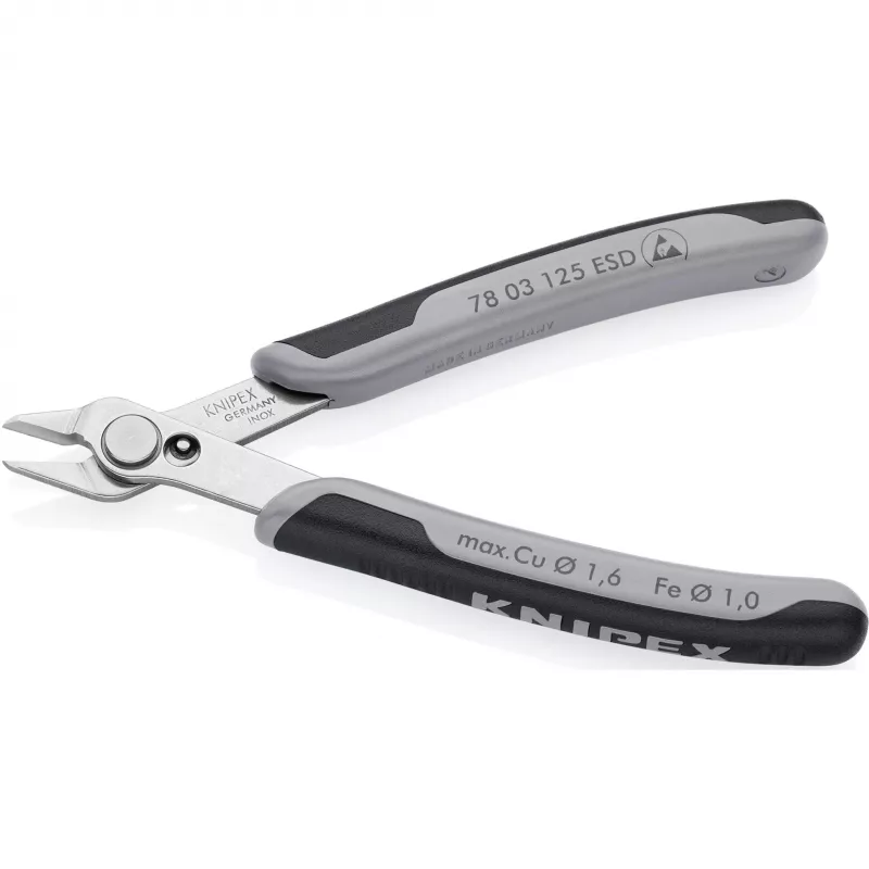 Diagonālās knaibles Knipex 78 03 125 ESD
