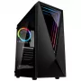Kolink VOID RGB korpuss Melns LED Ventilators Logs Putekļu filtrs