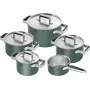 Katlu komplekts ZWILLING PURE 5-daļīgs nerūsējošais tērauds, indukcijai (MPN 1028854)