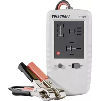 Releju testētājs Voltcraft RT-100 — releju pārbaudei no 12 V līdz 230 V