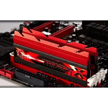 G.Skill TridentX sērija - DDR3 - 16 GB : 2 x 8 GB - DIMM 240-PIN - 2400 MHz / PC3-19200 - CL10 - 1.65 V - bez bufera - bez ECC (F3-2400C10D-16GTX)