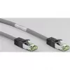 Goobay CAT 8.1 savienojuma kabelis, S/FTP (PiMF), Pelēks, 0,5 m - LSZH bezhalogēna, Vara AWG 24 (55135)