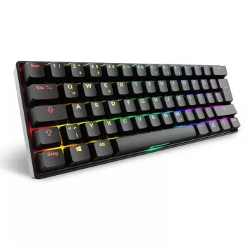 Sharkoon 100065629 tastatūra Home USB QWERTZ Melna