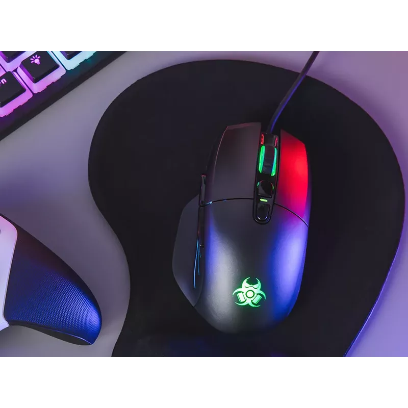 Tracer GameZone Odin RGB vadu pele spēlētājiem, 12000 DPI, 8 pogas