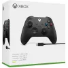 Microsoft Xbox Wireless Controller + USB-C kabelis Melns Spēļu kontrolieris Analogs / Digitāls PC, Xbox One, Xbox One S, Xbox One X, Xbox Series S, Xbox Series X