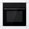 Gorenje Cepeškrāsns BO6615E01B | 60 L | Elektriskā | EnamelClean | Pievilšanas-pagriešanas pogas | Melna