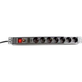 Pagarinātājs Dexlan 994956 2.5m 7 kontaktligzdas Melns