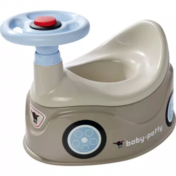 Baby-Potty Grey, podiņš Pelēks/Zils