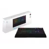 Mehāniskā spēļu tastatūra MSI Strike Pro W Silent US izkārtojums RGB fona apgaismojums, vadu, taustes klusie slēdži