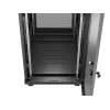 Brīvi stāvošs skapja statīvs LANBERG FF01-6824-23BL 24U 600×800 mm IP20 Melns