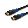 HDMI kabelis SAVIO CL-02 1.5 m — HDMI 1.4, 4096×2160, ARC, Ethernet, apzeltīti kontakti