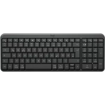 Logitech bezvadu tastatūra K250 Grafīta (DE) (920-013484)
