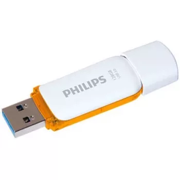 Philips FM12FD75B/00 USB zibatmiņa 128 GB USB Type-A 3.2 Gen 1 (3.1 Gen 1) Oranža, Balta
