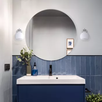 Activejet Classic vienas gaismas sienas lampa - IRMA niķelis E27 viesistabai