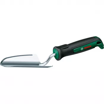 Dārza lāpstiņa Bosch 06008B5300 – rakšanas rokas instruments, asmens platums 8,5 cm, zaļa/melna