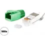 RJ-45 vadu savienotājs ShiverPeaks BS72067-100G Zaļš