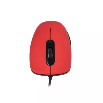 Modecom M10S Silent Red vadu optiskā pele, sarkana