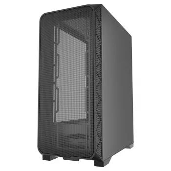 Gembird CCC-FC-M200 Fornax M200 ATX korpuss, siets, bez ventilatoriem, melns