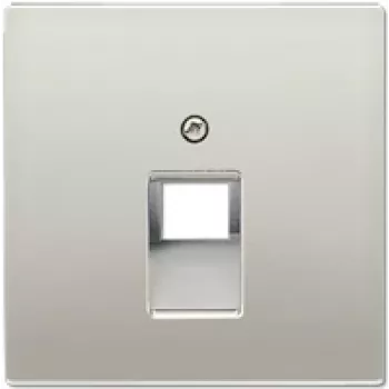 JUNG ES 2969-1 UA - nerūsējošais tērauds - RJ-45 keystone ligzda