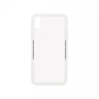 Tellur TLL121324 vāciņš iPhone X ar rūdīta stikla aizmuguri