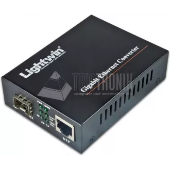 Lightwin Gigabit Media Converter 10/100/1000Base-T uz SFP (LWC 10/100/1000-SFP)