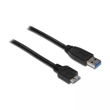 Savienojuma kabelis USB 3.0 Spraudnis A uz spraudni Micro B, melns, 2m, Good Connections® (2710-MB02)