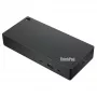 Lenovo ThinkPad Universāls USB-C dokstacija, vadu, USB 3.2 Gen 1 (3.1 Gen 1) Type-C, melna