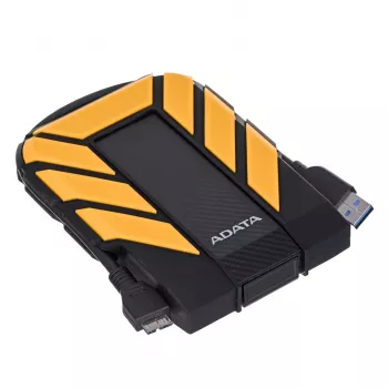 Ārējais cietais disks ADATA HD710 Pro 2 TB 2,5 collu Micro-USB B 3.2 Gen 1 (3.1 Gen 1) Melns, Dzeltens