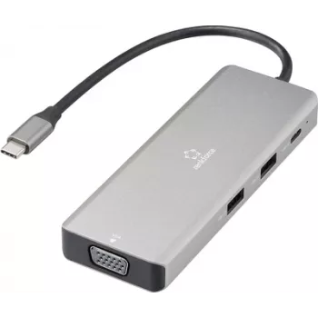 Renkforce USB-C dokstacija RF-DKS-906 Universāla saderība (RF-6428614)